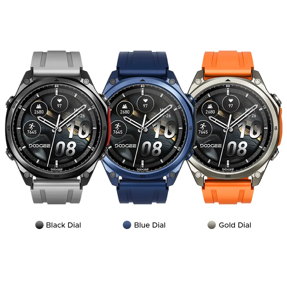 DOOGEE Anywise W1 Pro Waterproof Sport Smartwatch - Image 3