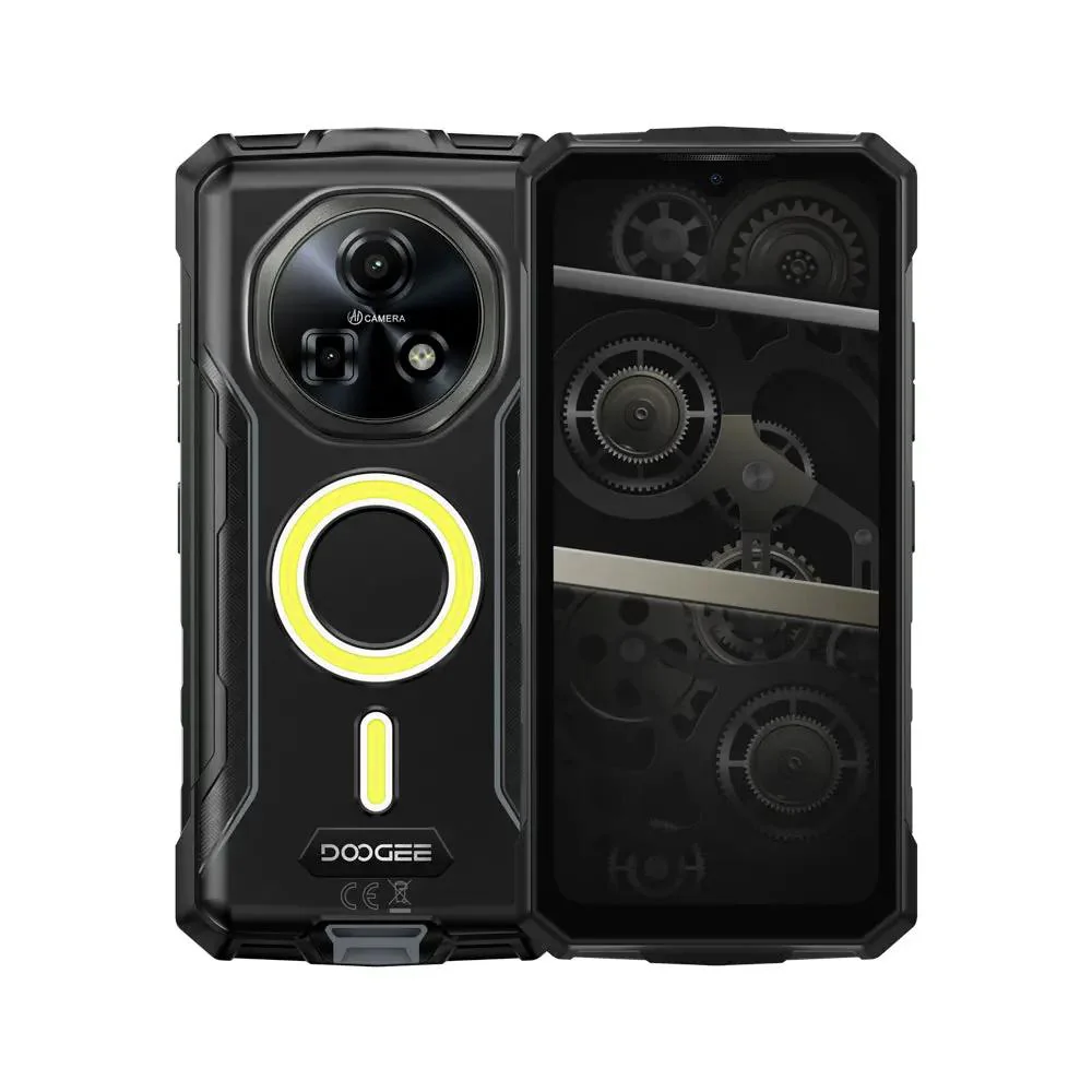 Fire 5 Ultra Android 15 13000mAh 4G 1200LM Camping Lights Rugged Phone(8GB+24GB) - Image 5