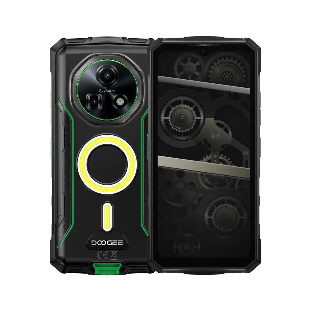 Fire 5 Ultra Android 15 13000mAh 4G 1200LM Camping Lights Rugged Phone(8GB+24GB) - Image 6