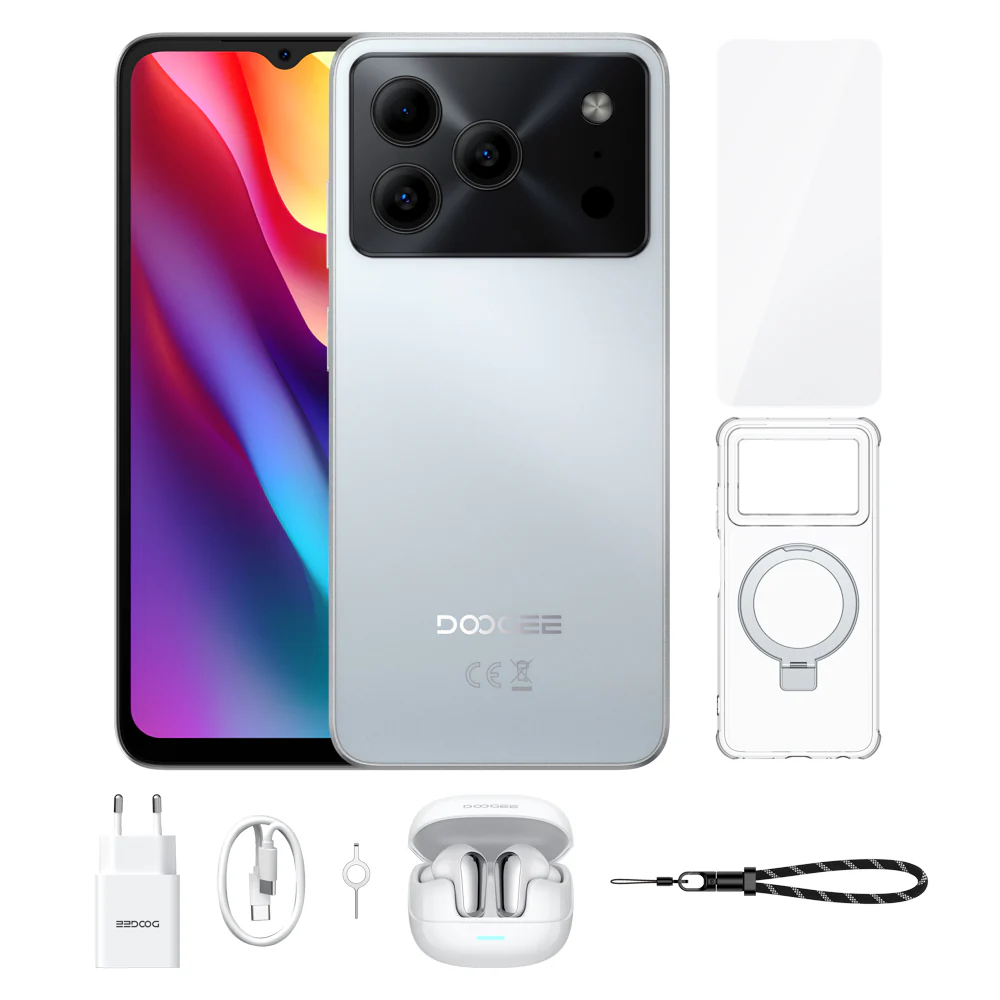DOOGEE Note56 Android 16 Smartphone 6150mAh, Face Unlock, 90Hz Display(3+64GB) - Image 6