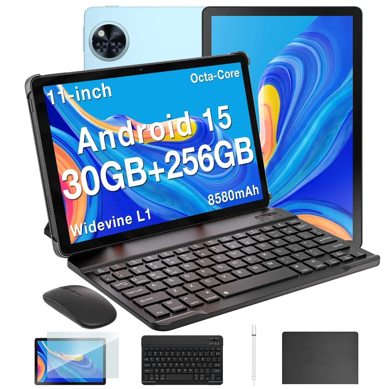 DOOGEE U11 Pro 30GB RAM + 256GB ROM 11" inch 8580mAh Android 15 Tablet - Image 3