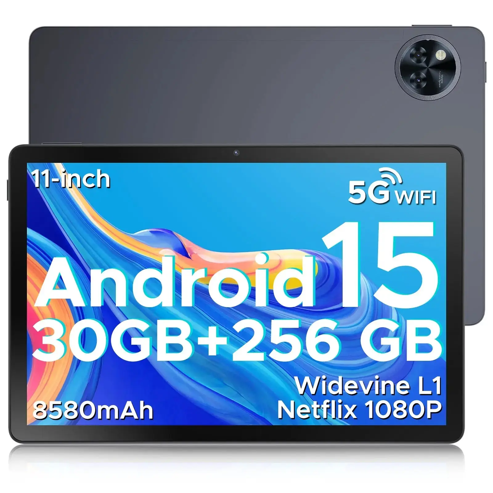 DOOGEE U11 Pro 30GB RAM + 256GB ROM 11" inch 8580mAh Android 15 Tablet - Image 5